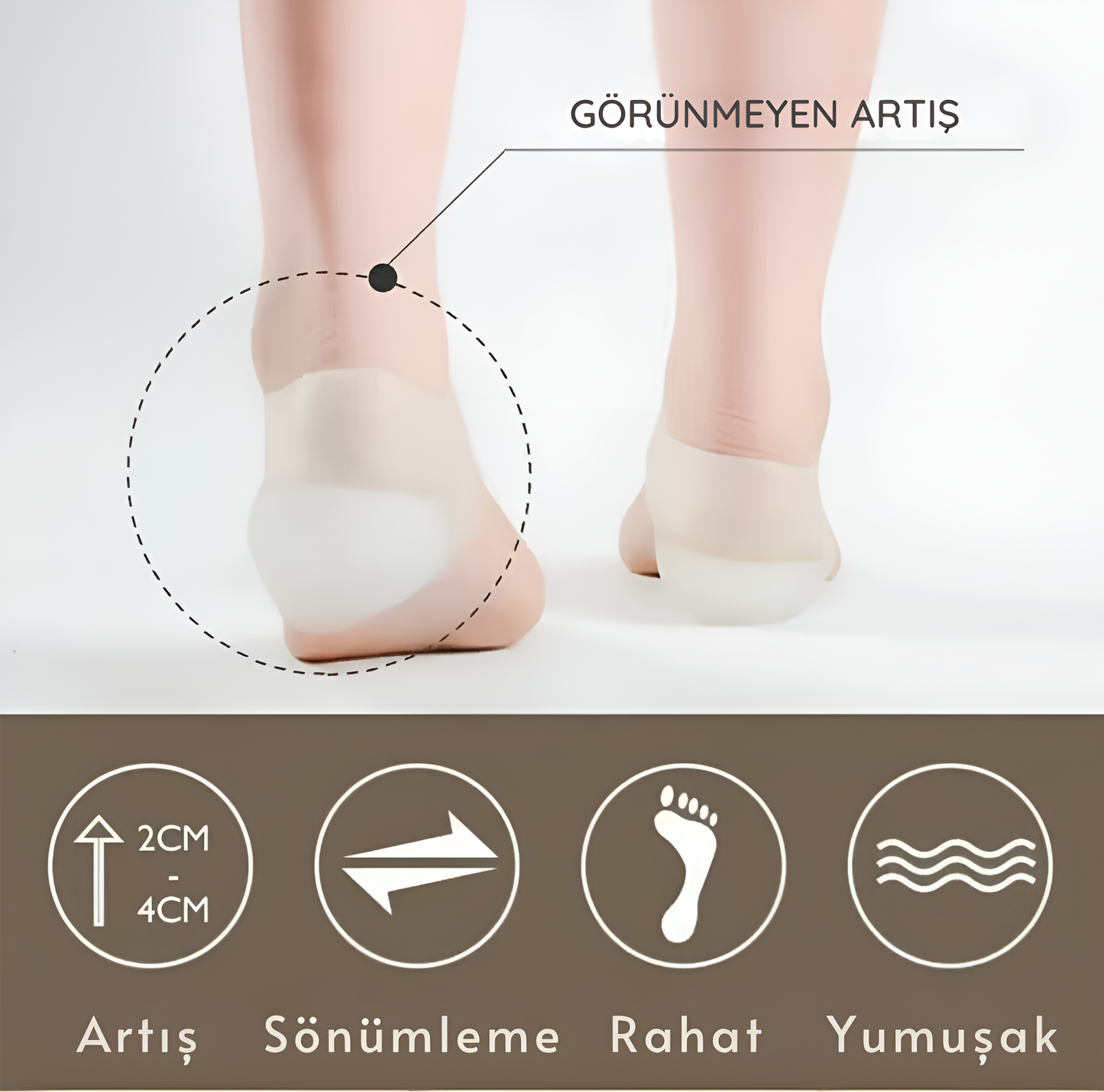 Airstiride - Boy Uzatan Silikon Taban